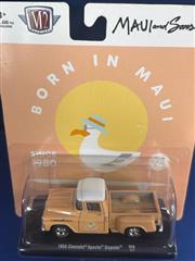 M2 MACHINES TOY CARS 1958 CHEVROLET APACHE STEPSIDE
